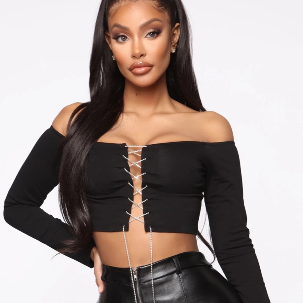 Tearin Up My Heart Fashion Nova Top